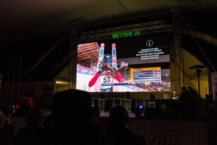 Strefa Kibica w wiślańskim amfiteatrze